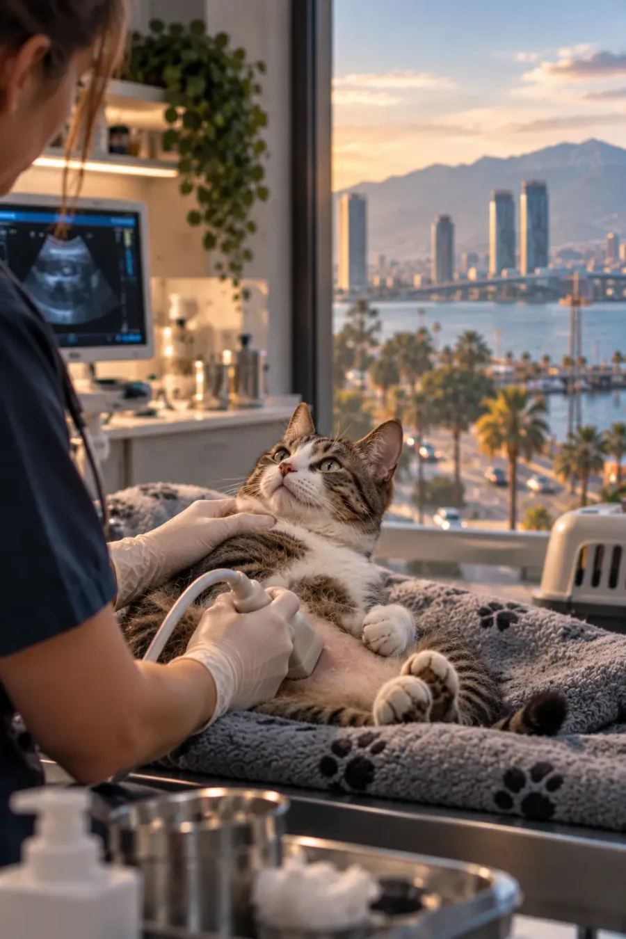 Bayraklı Ameliyatsız Erkek Kedi Kısırlaştırma