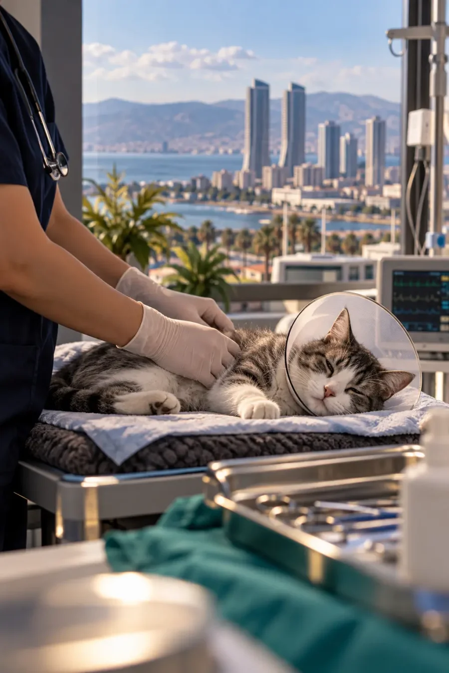Bayraklı Erkek Kedi Kısırlaştırma