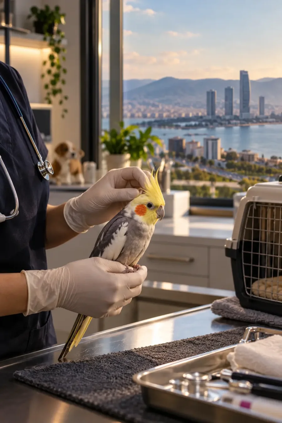 Bayraklı Kanatlı Hayvan Veterineri