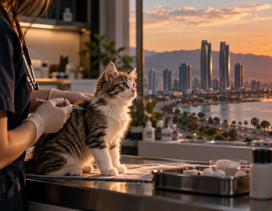 Bayraklı Kedi Aşıları