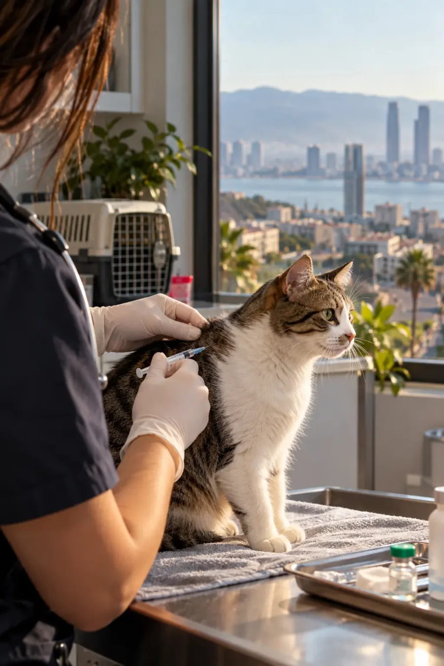 Bayraklı Kedi Aşıları