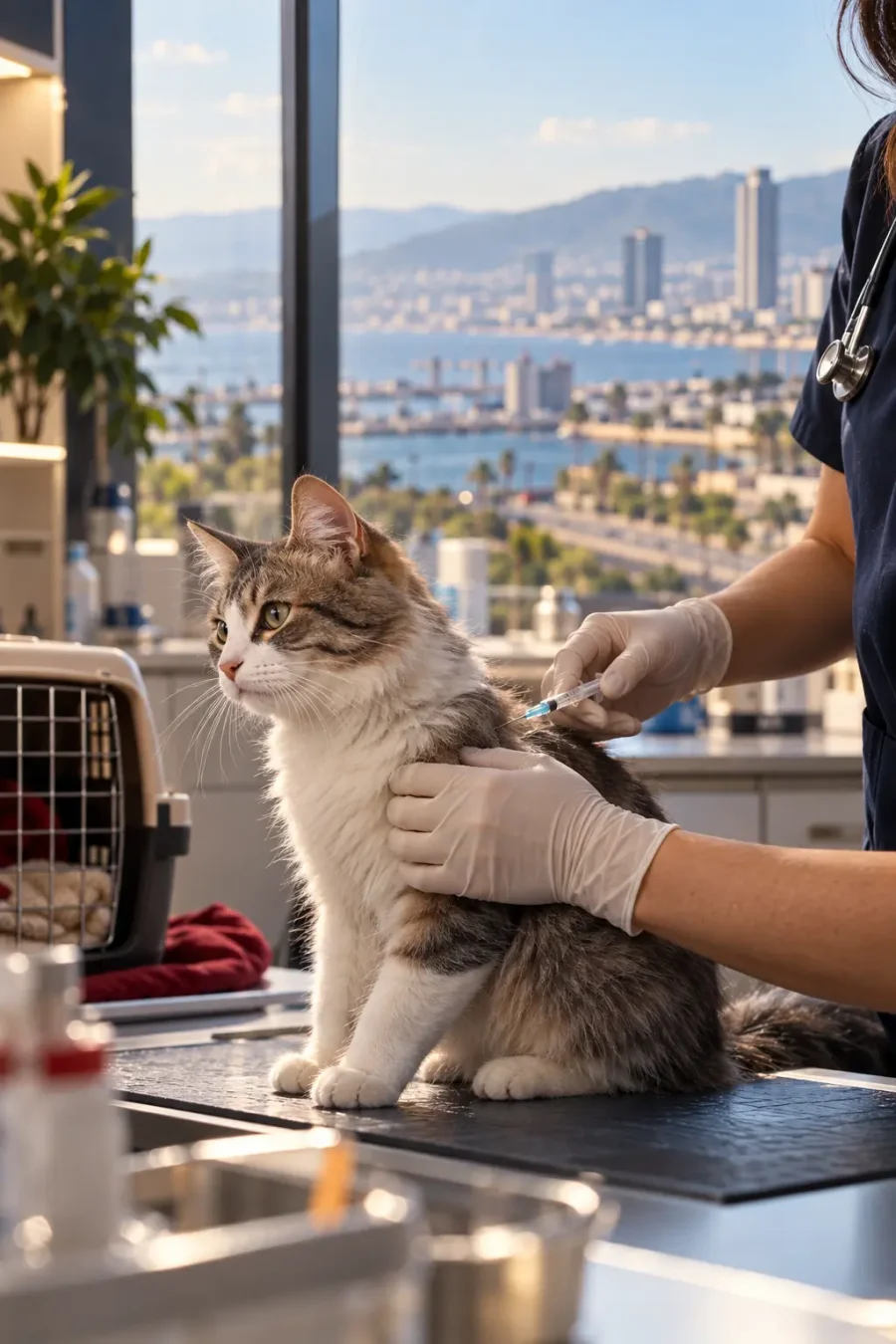 Bayraklı Kedi Kuduz Aşısı