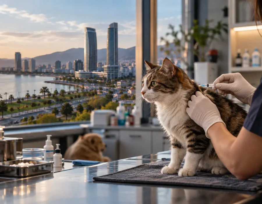 Bayraklı Kedi Kuduz Aşısı