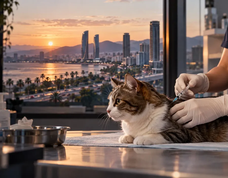 Bayraklı Kedi Lösemi Aşısı