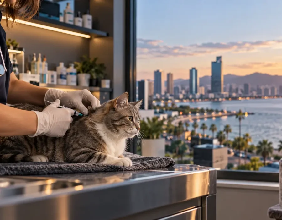 Bayraklı Kedi Parazit Aşısı